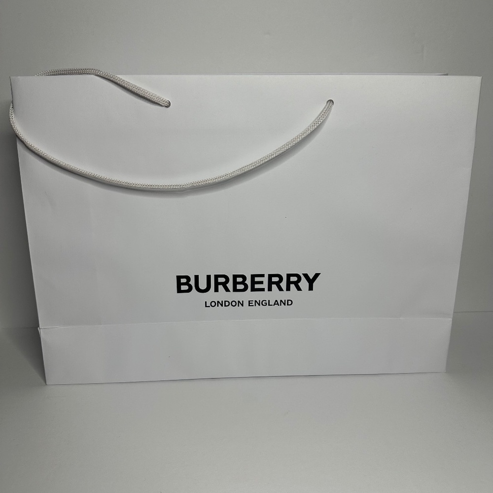 Large Burberry Shopping Bag